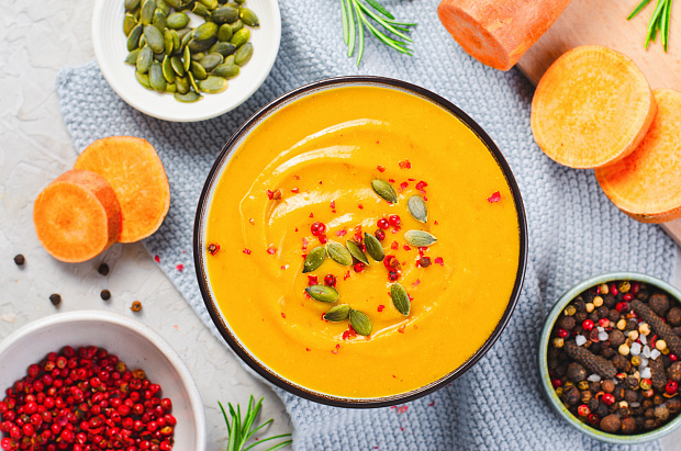 Вкусные оранжевые блюда и идеальные вина к ним