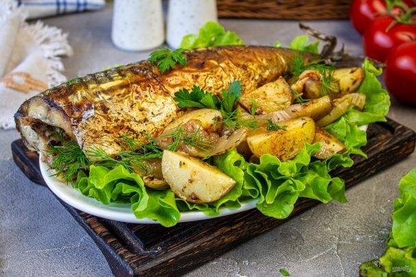 Вкусная скумбрия с картошкой в фольге: просто и быстро