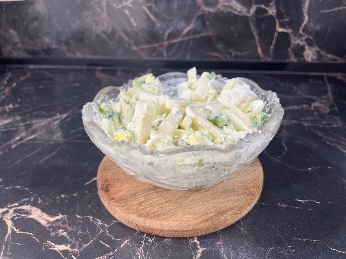 Салат с кольраби: идеальный легкий перекус