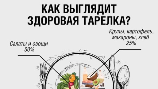 Как сформировать здоровую тарелку: советы от Роспотребнадзора