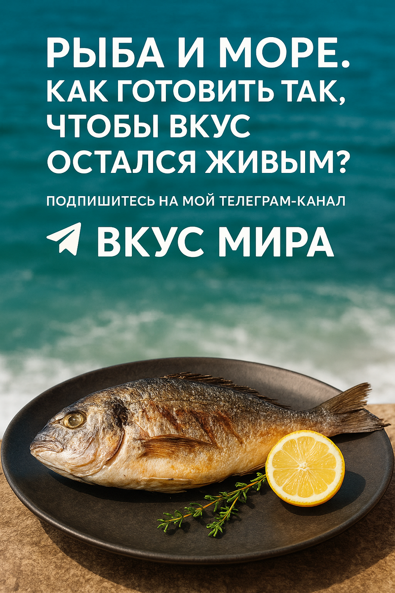 Как рыба и море вдохновляют на кулинарные шедевры