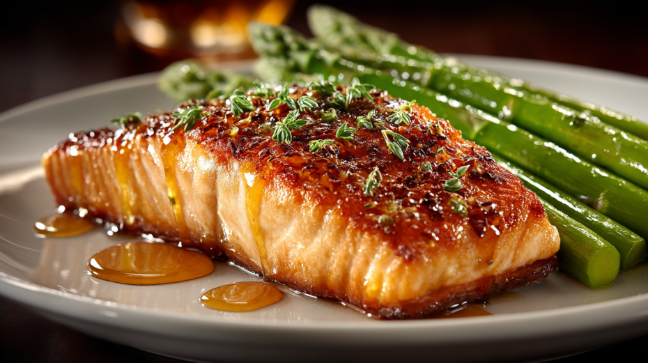 Идеальный ужин за 30 минут: стейк из лосося с цитрусовым соусом