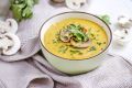 Вкусный постный крем-суп с грибами: легко и быстро
