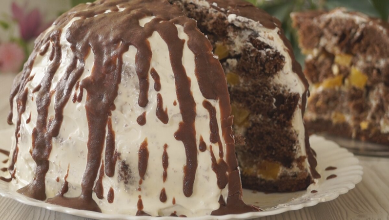 Торт "Панчо" с ананасами – кулинарный шедевр, который покоряет!