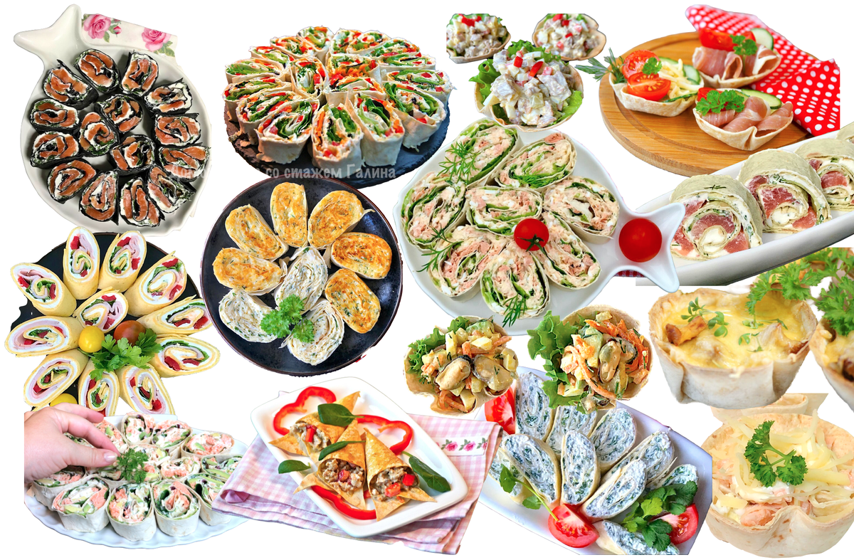 Лаваш на праздничном столе: 13 неповторимых закусок для вашего стола