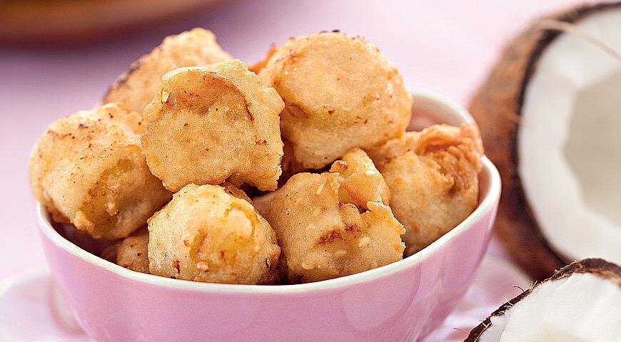 Как приготовить жареные бананы в кокосовой стружке в домашних условиях