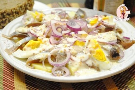 Нежный салат из сельди: искушение на каждый день