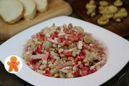 Салат «Вкусный»: Идеальное сочетание для гурманов