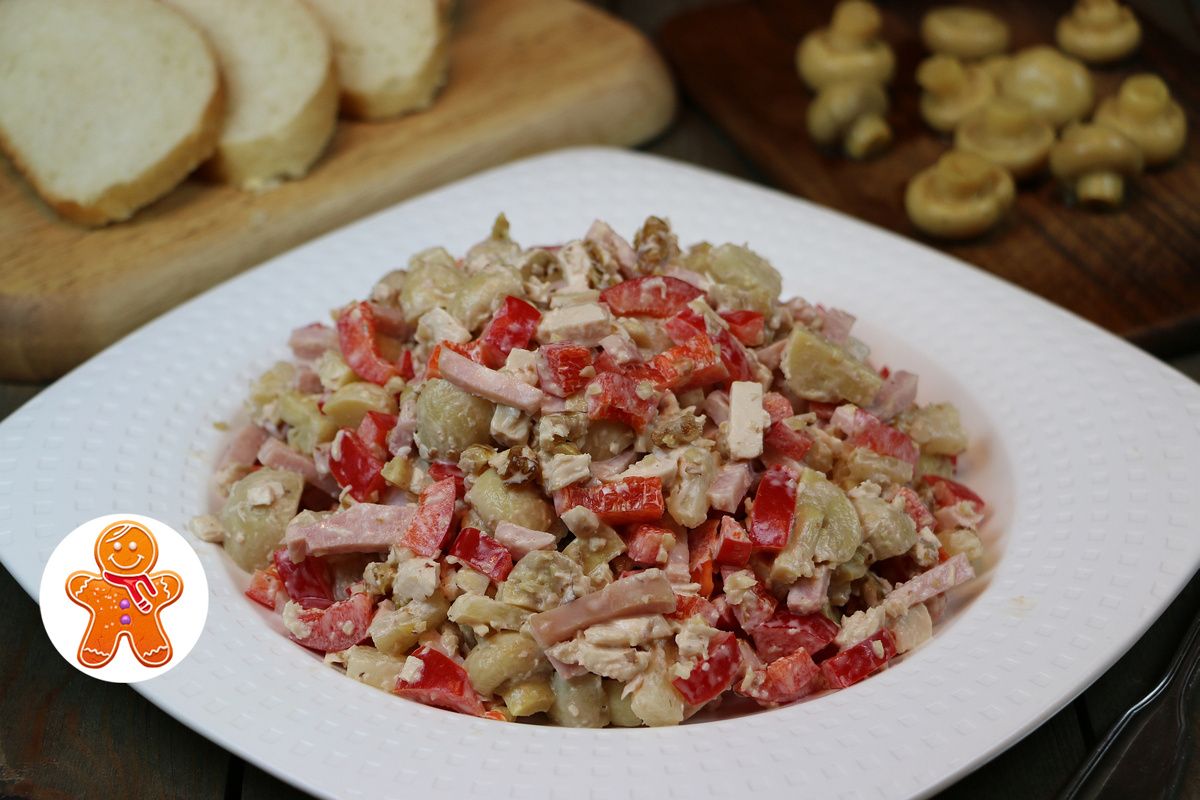 Салат «Вкусный»: Идеальное сочетание для гурманов