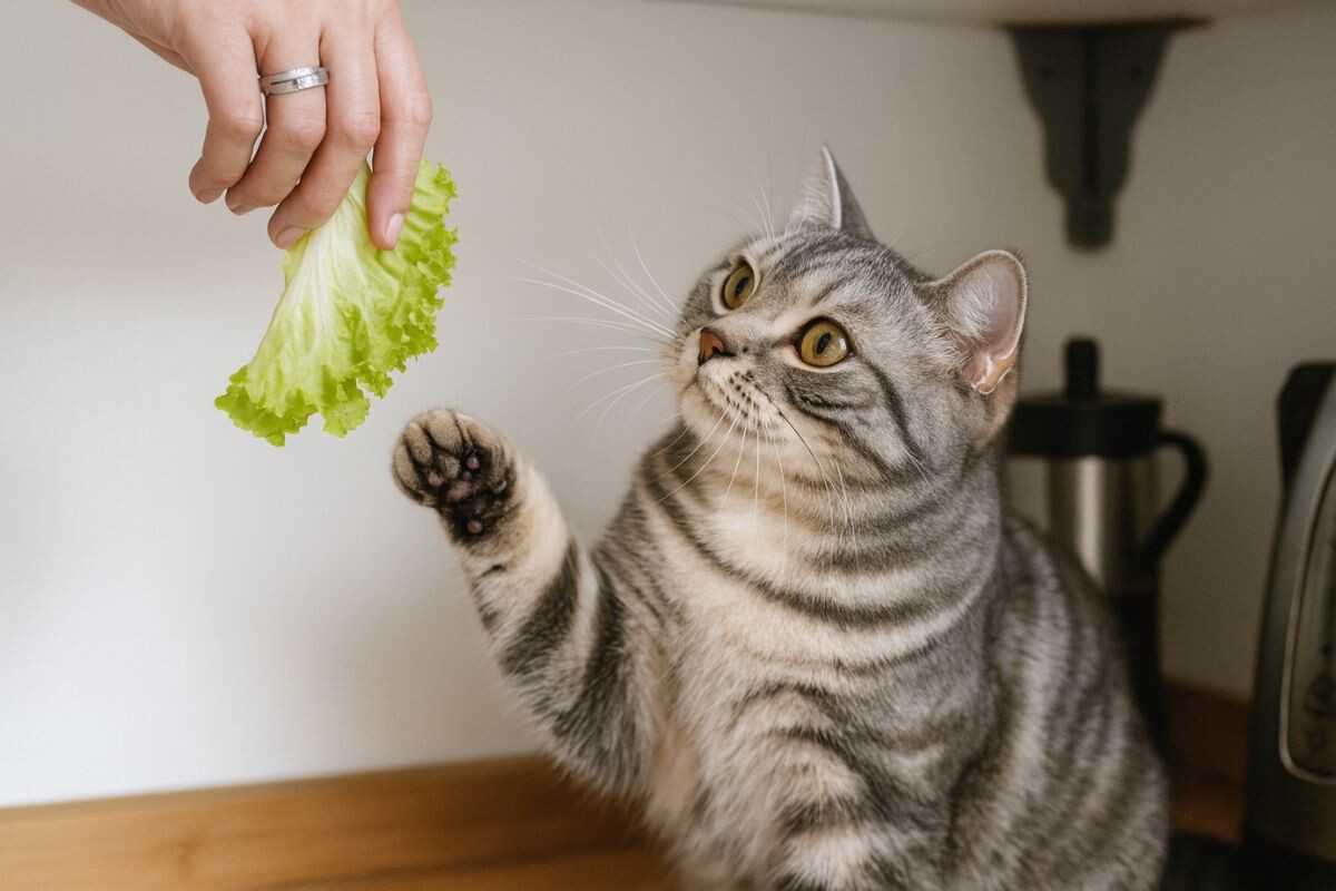 Можно ли кошкам давать салат айсберг? Все нюансы этого вопроса