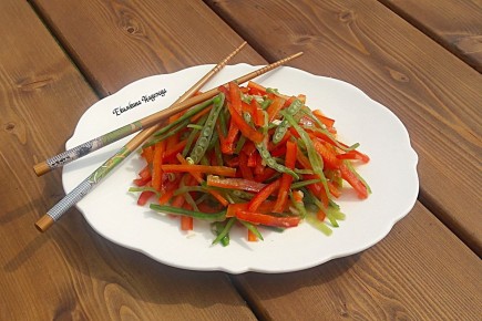 Вкусный и полезный овощной салат по-китайски