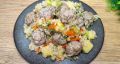 Овощной плов с фрикадельками: уютное и вкусное решение для ужина