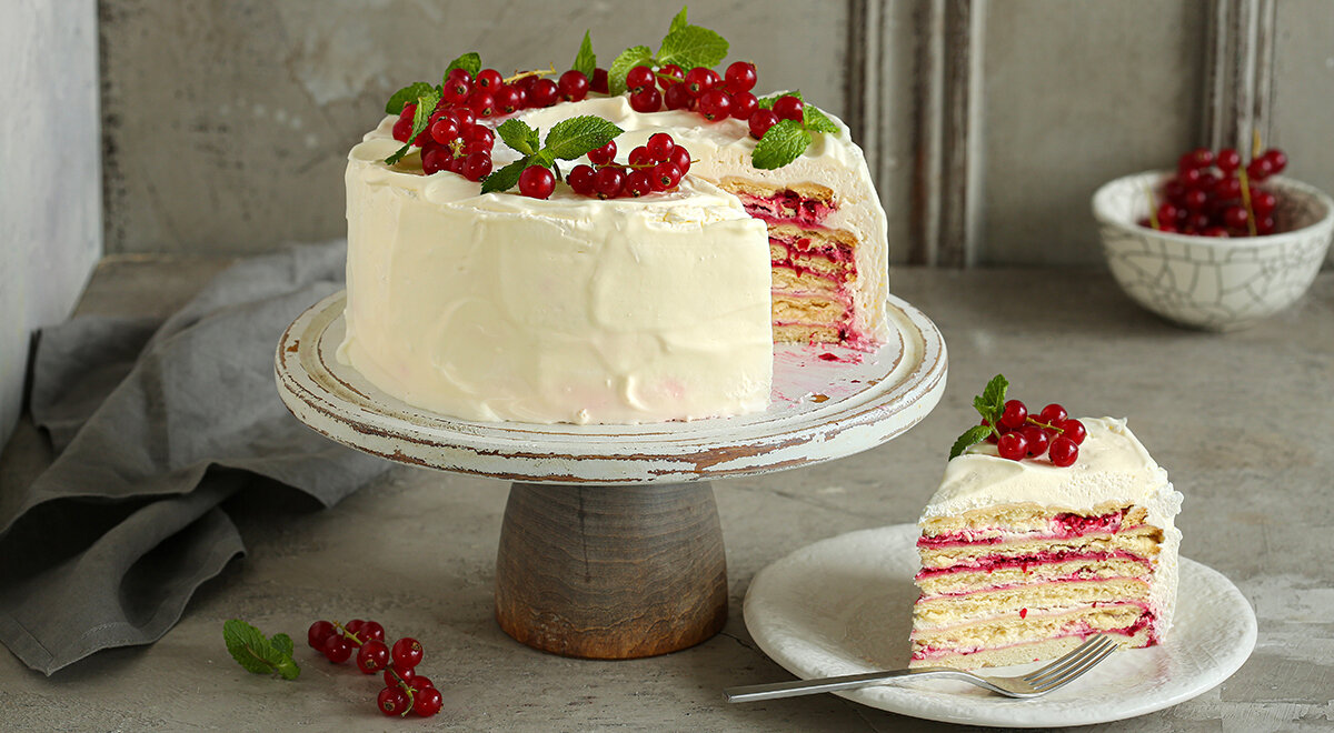 Нежный торт с клюквой: идеальный десерт для вашего стола