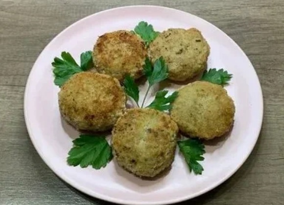 Котлеты из кабачков с фаршем