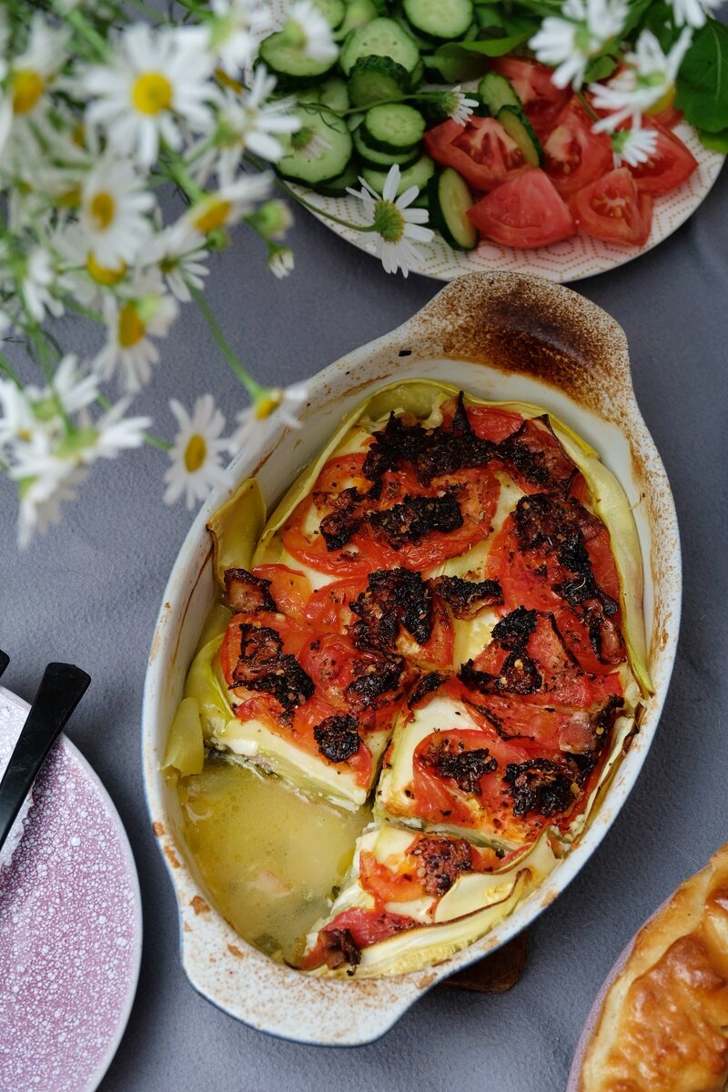 Кабачковая лазанья: Легкое и вкусное блюдо для любого стола