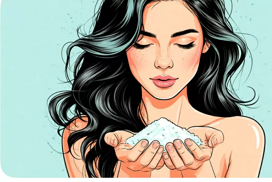 Эффективный способ ухода за волосами: как соль в шампуне меняет правила игры