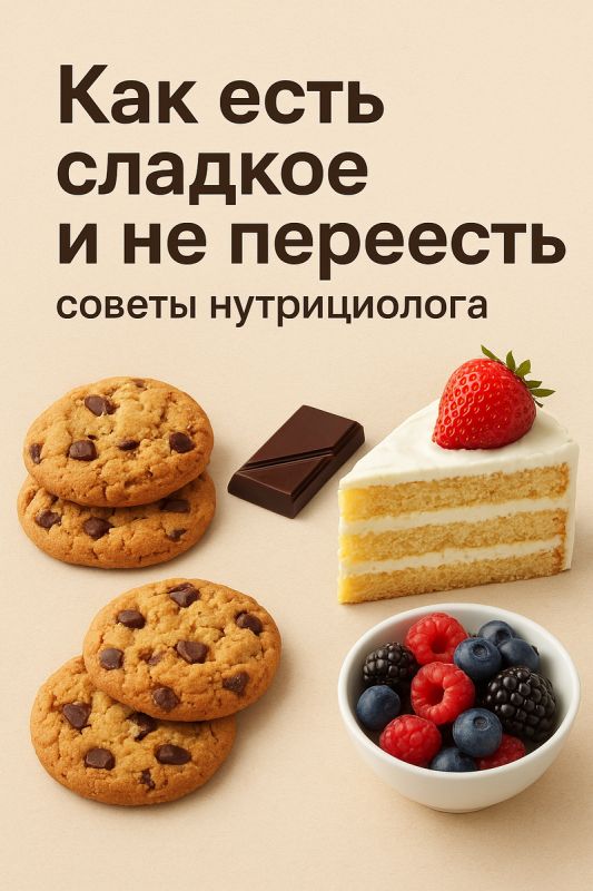 Сладкое удовольствие: как насладиться десертами и не испортить фигуру