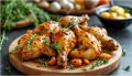 Запеченная курица с яблоками и луком: идеальное решение для праздничного стола