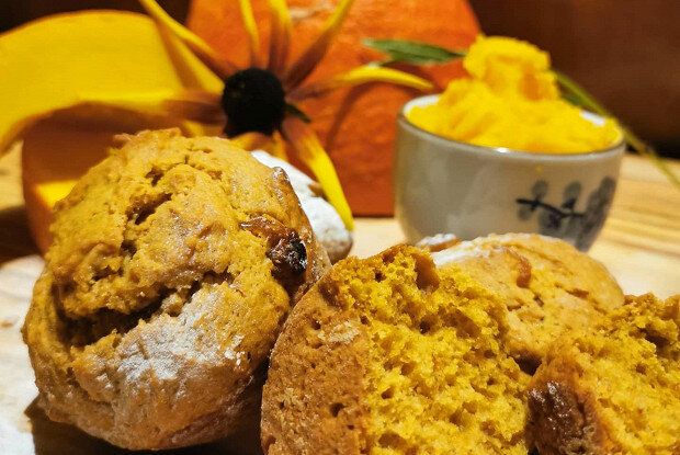 Вкусные тыквенные кексы для осеннего настроения