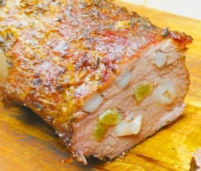 Шпигованная свинина: неподражаемый вкус с нотками чеснока