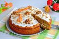 Нежный морковный торт с манговым пюре: рецепт для уютного чаепития