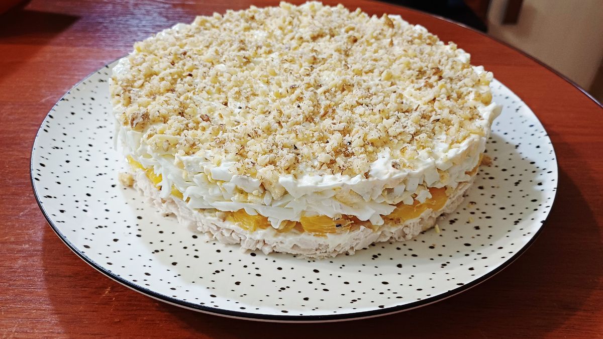 Мадонна салат: простой рецепт вкусного и красивого блюда