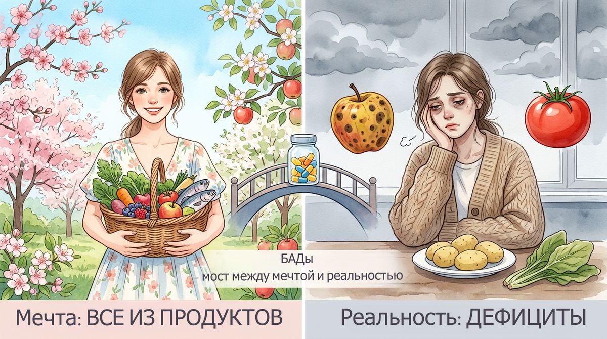 Весна без добавок: возможно ли обойтись только здоровым питанием?