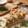 Пирог из слоеного теста: вкусное сочетание сыра и грибов